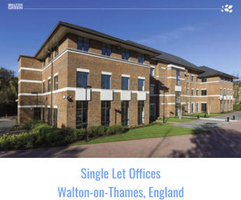 Single Let Offices Walton-on-Thames, England