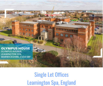 Single Let Offices Leamington Spa, England