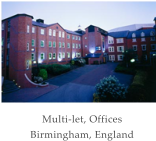 Multi-let, Offices Birmingham, England